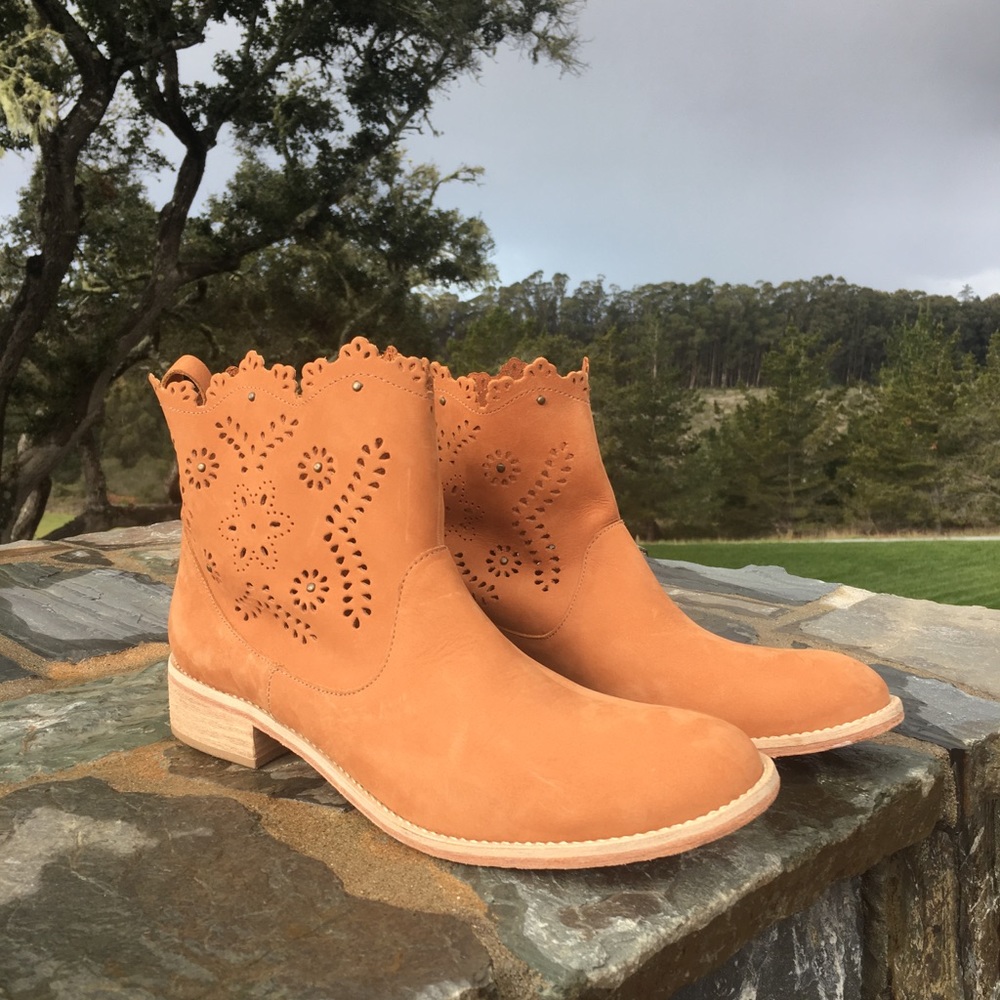 Miss Albright Anthropologie suede boots (new)